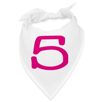 ALLES GUTE ZUM GEBURTSTAG. ALLES GUTE ZUM GEBURTSTAG. JAHRESTAG. - Bandana - Weiß - Vorne