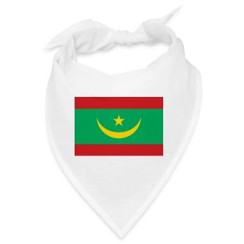 Mauretanien - Bandana - Weiß - Vorne