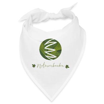 naturverbunden Naturliebhaber Natur - Bandana - Weiß - Vorne