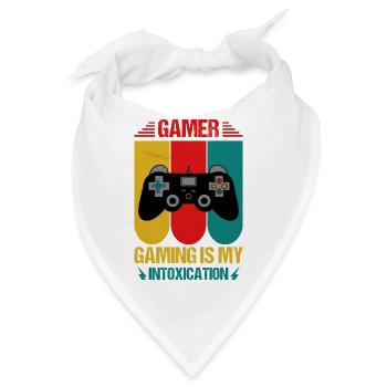 Gaming Videogame Videospiel Computerspiel Design - Bandana - Weiß - Vorne