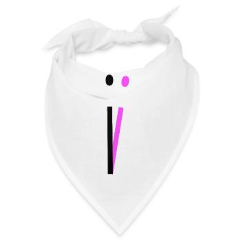 Liebe Die Essenz der Liebe - Bandana - Weiß - Vorne