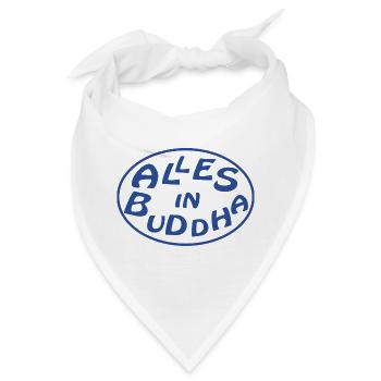 alles in buddha - Bandana - Weiß - Vorne