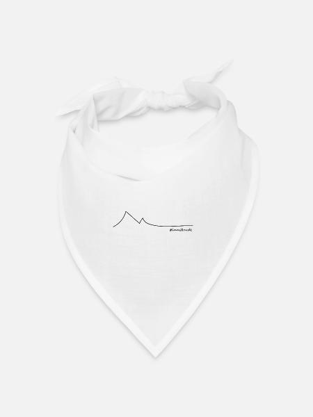 Innsbruck - Bandana Dreieckstuch - Weiß