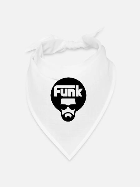 Funk - Bandana Dreieckstuch - Weiß
