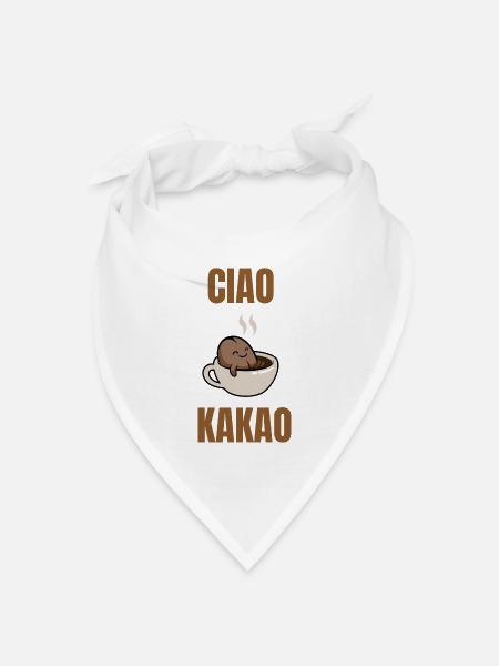 ciao Kakao - Bandana Dreieckstuch - Weiß
