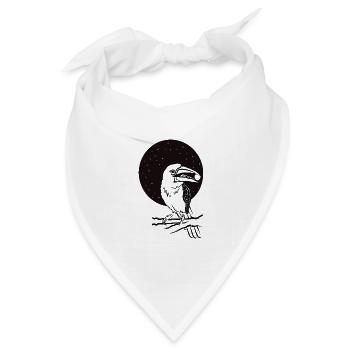 TUCAN AMAZON - Bandana Dreieckstuch - Weiß - Vorne