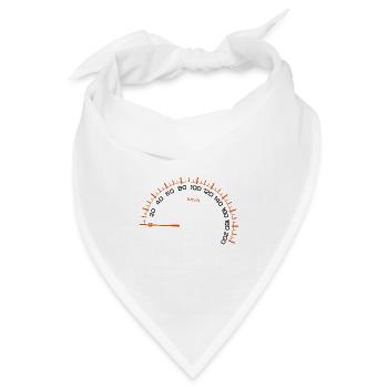 Meter - Bandana Dreieckstuch - Weiß - Vorne