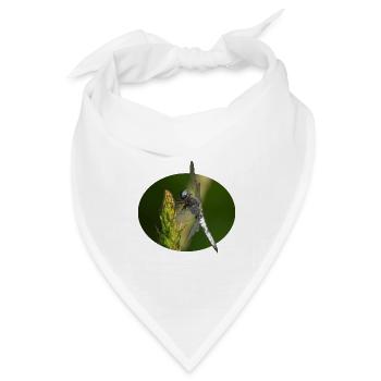 Libelle - Bandana Dreieckstuch - Weiß - Vorne
