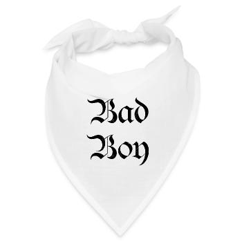 Streetwear - Bandana Dreieckstuch - Weiß - Vorne