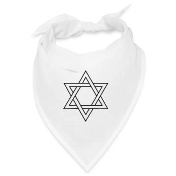 1516 Braustern Bier - Bandana Dreieckstuch - Weiß - Vorne