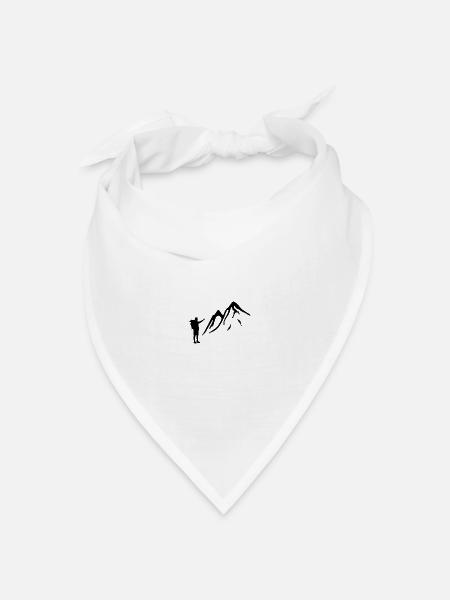 Trekking - Bandana Dreieckstuch - Weiß