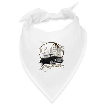 Vintage Oldtimer Das kleine Wunder aus Ingolstadt - Bandana Dreieckstuch - Weiß - Vorne