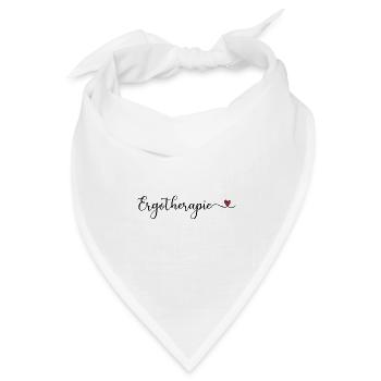 Ergotherapie - Bandana Dreieckstuch - Weiß - Vorne