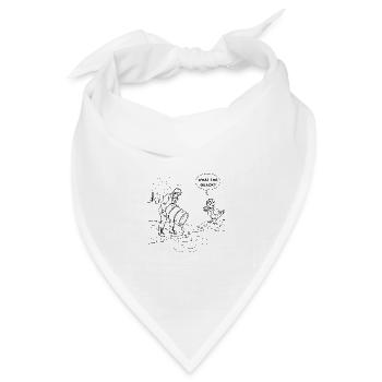 What the Quack? - Bandana Dreieckstuch - Weiß - Vorne