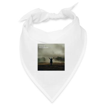 Ich atme. Das reicht. - Bandana Dreieckstuch - Weiß - Vorne