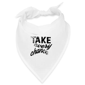 Chance - Bandana Dreieckstuch - Weiß - Vorne