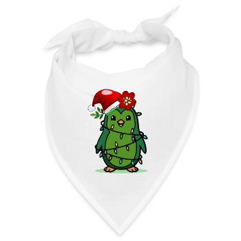 Christmas Kids Pinguin - Bandana Dreieckstuch - Weiß - Vorne