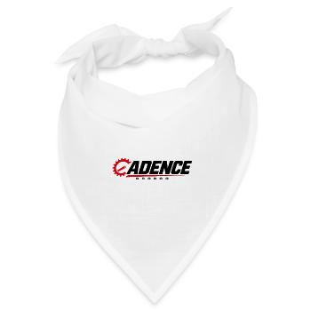 ODDROO Cadence – Radsport mit Kettenblatt - Bandana Dreieckstuch - Weiß - Vorne