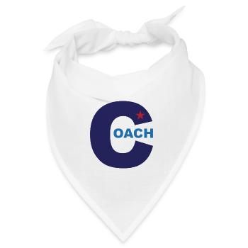 Trainer - Bandana Dreieckstuch - Weiß - Vorne