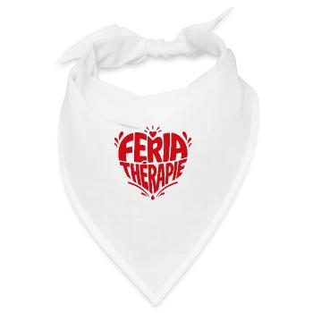 Red Heart Therapie - Bandana Dreieckstuch - Weiß - Vorne