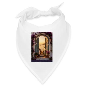 Seaview Arch Andalusia - Bandana Dreieckstuch - Weiß - Vorne