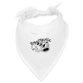 Templeton Peck Wolf - Bandana Dreieckstuch - Weiß - Vorne