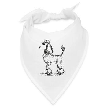 Edda - Bandana Dreieckstuch - Weiß - Vorne