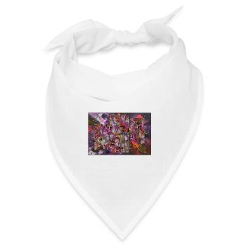 schichtigkeiten - Bandana Dreieckstuch - Weiß - Vorne