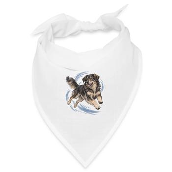 Pastore della Lessinia e del Lagorai - Bandana Dreieckstuch - Weiß - Vorne