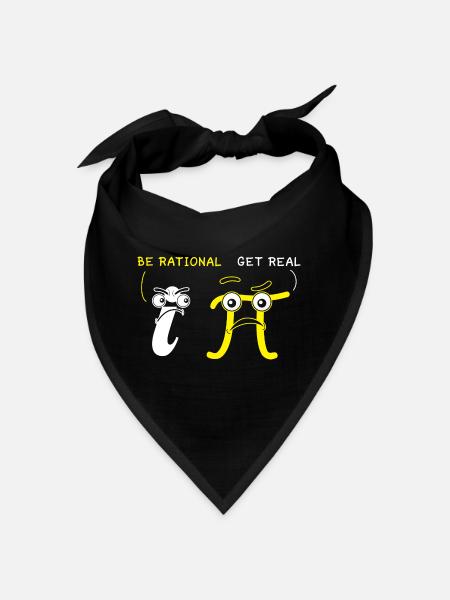 Mathematik Rational Get Real Mathe - Bandana - Schwarz