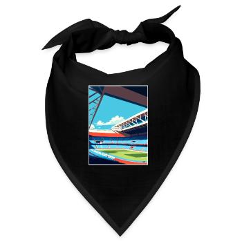 Selhurst Park Stadion Crystal Palace Fußball - Bandana - Schwarz - Vorne