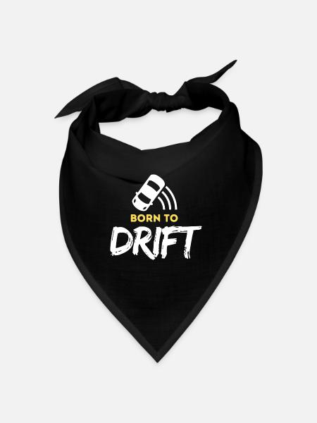 Né pour le drift - Bandana - noir