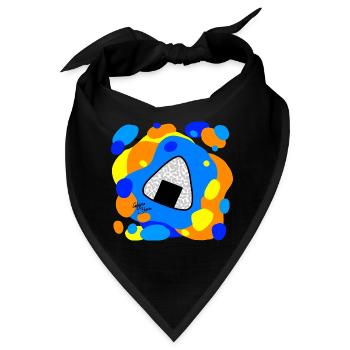 Onigiri - Calypso Blous - Bandana - Schwarz - Vorne