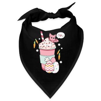 BOW Ostern Chibi Cup 02 - Bandana - Schwarz - Vorne