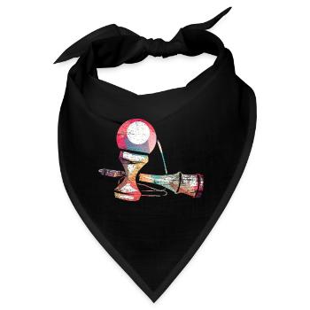 Flinkes Kendama Reaktionstraining - Bandana - Schwarz - Vorne