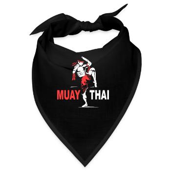 Muay Thai - Bandana - Schwarz - Vorne