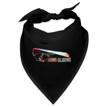 Mutiger Drachenflieger Höhenflug - Bandana - Schwarz - Vorne