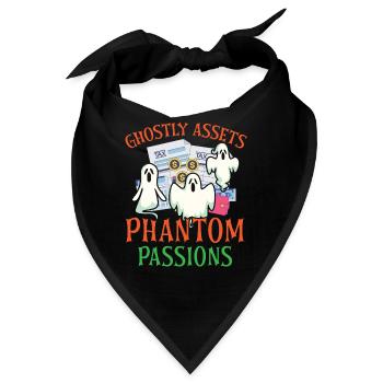 Gespenstisches Vermögen Phantom Leidenschaften Gru - Bandana - Schwarz - Vorne