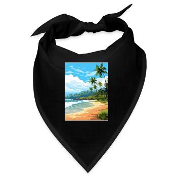 Gandoca Manzanillo Wildlife Refuge, Costa Rica - Bandana - Schwarz - Vorne