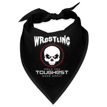 Wrestling - Bandana - Schwarz - Vorne