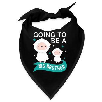 Ich Werde Bald Großer Bruder - Bandana - Schwarz - Vorne