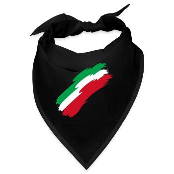 Iran - Fahne - Farben - Landesfarben - Geschenk - Bandana - Schwarz - Vorne