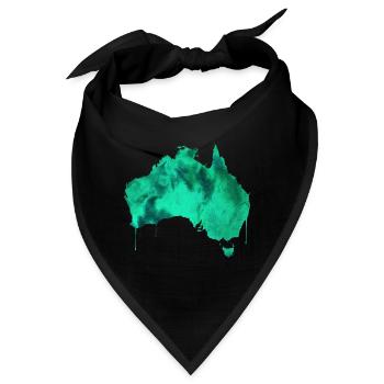 Australien - Bandana - Schwarz - Vorne