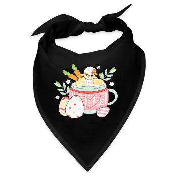 BOW Oster-Chibi-Pokal - Bandana - Schwarz - Vorne