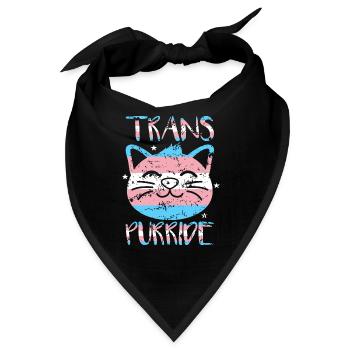 Transgender Geschenk - Bandana - Schwarz - Vorne