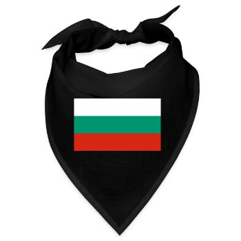 Bulgarien - Bandana - Schwarz - Vorne