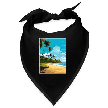 Gandoca Manzanillo Wildlife Refuge, Costa Rica - Bandana - Schwarz - Vorne