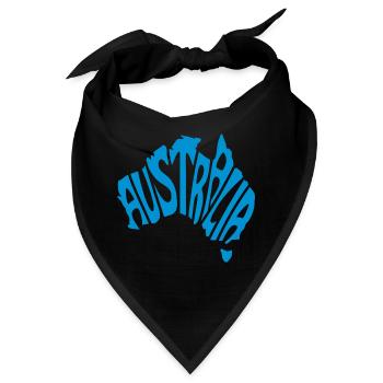 Australiien Australia - Bandana - Schwarz - Vorne