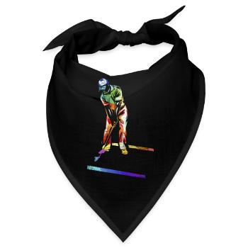 Flinker Miniputt Turnierspieler - Bandana - Schwarz - Vorne