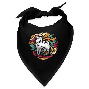 Flinker Border Collie Agilitysport - Bandana - Schwarz - Vorne